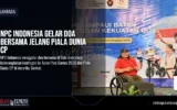 NPC Indonesia Gelar Doa Bersama Jelang Piala Dunia CP