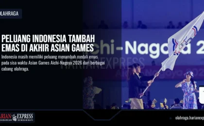 Peluang Indonesia Tambah Emas di Akhir Asian Games