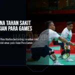 Rina Marlina Tahan Sakit Lutut di Asian Para Games 2026