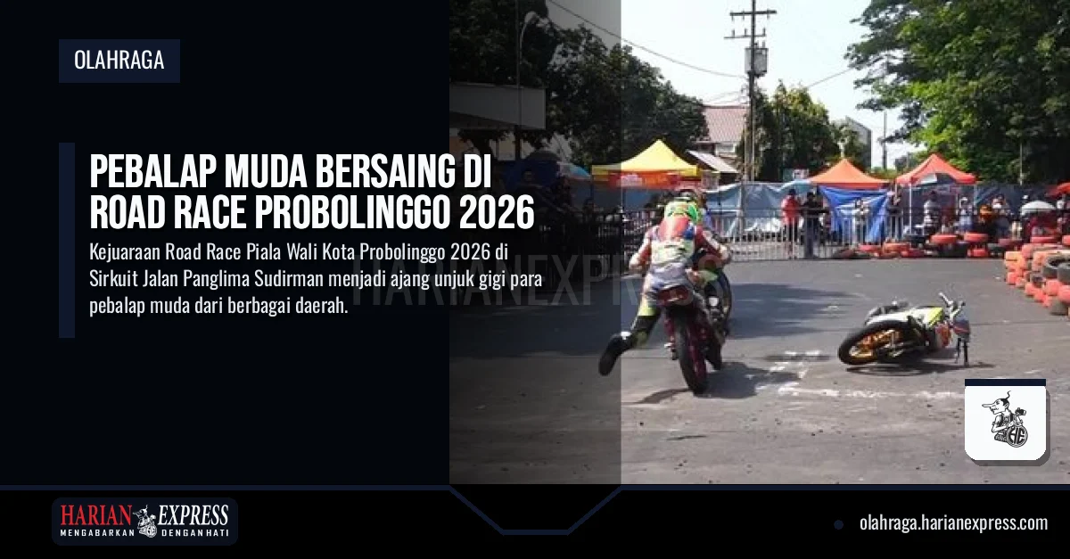 Pebalap Muda Bersaing di Road Race Probolinggo 2026