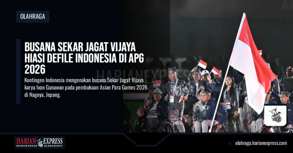 Busana Sekar Jagat Vijaya Hiasi Defile Indonesia di APG 2026