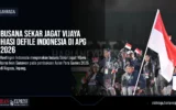 Busana Sekar Jagat Vijaya Hiasi Defile Indonesia di APG 2026