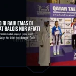 Taekwondo RI Raih Emas di Qatar Lewat Balqis Nur Afiati