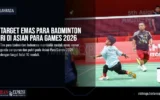 Target Emas Para Badminton RI di Asian Para Games 2026