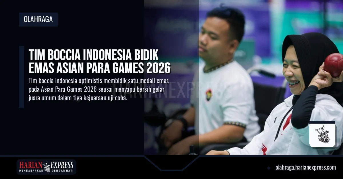 Tim Boccia Indonesia Bidik Emas Asian Para Games 2026