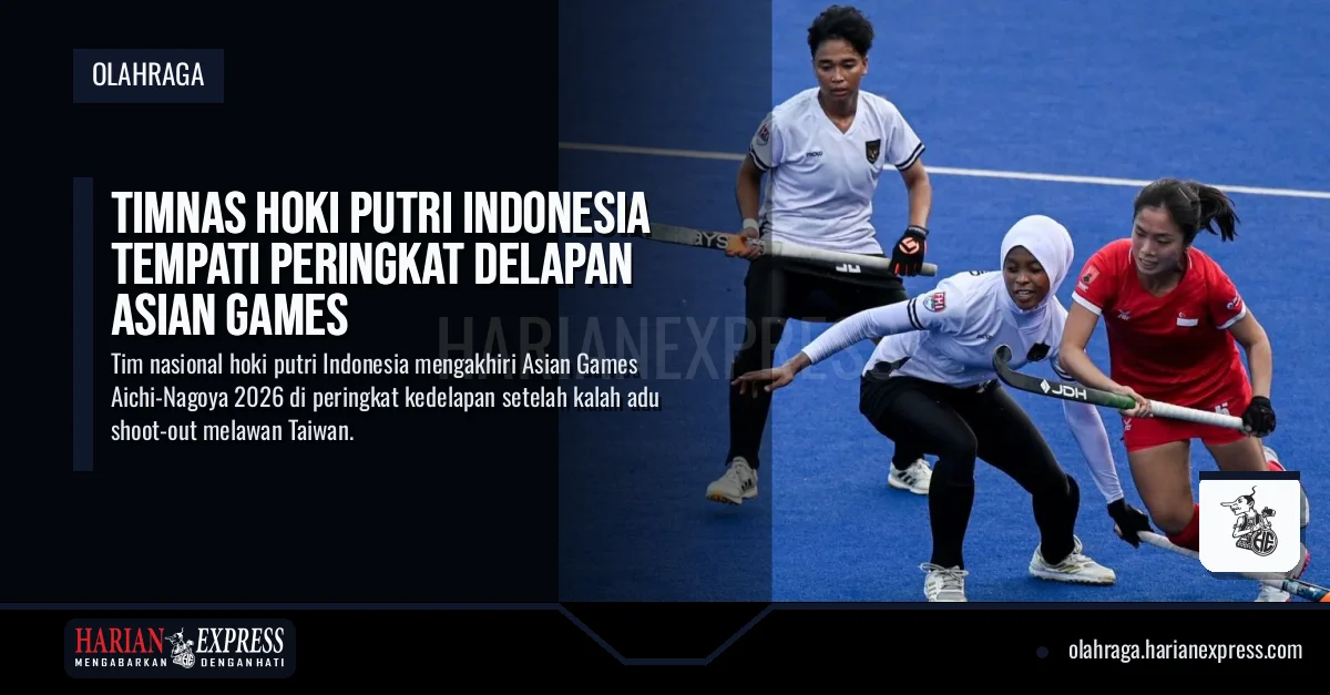Timnas Hoki Putri Indonesia Tempati Peringkat Delapan Asian Games